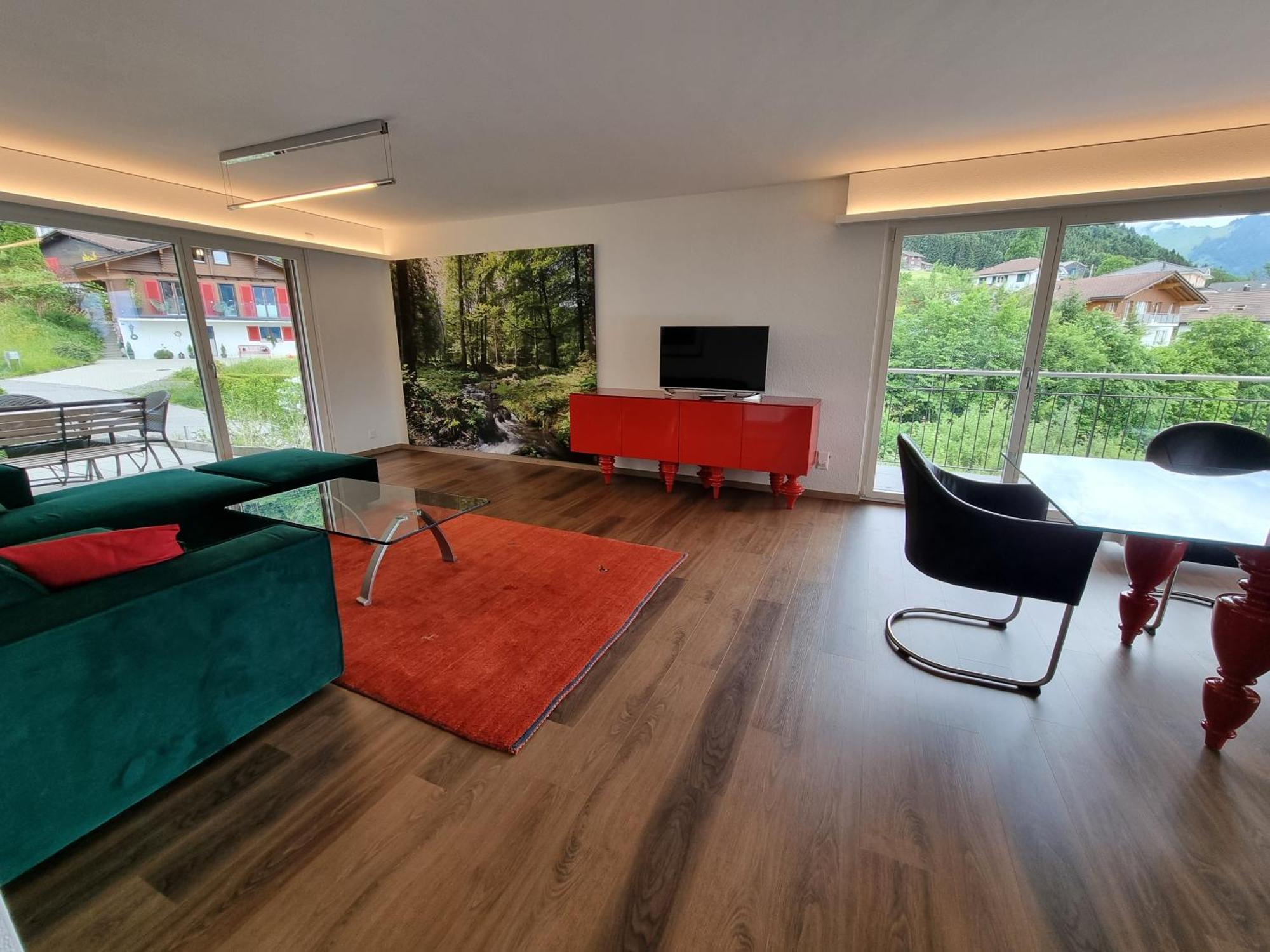 Ferienwohnung Bellarosa Emmetten Exterior foto