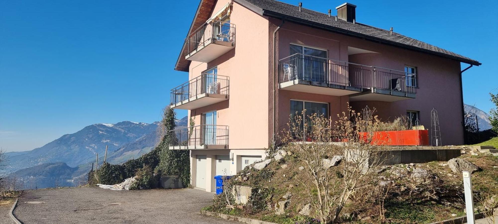 Ferienwohnung Bellarosa Emmetten Exterior foto