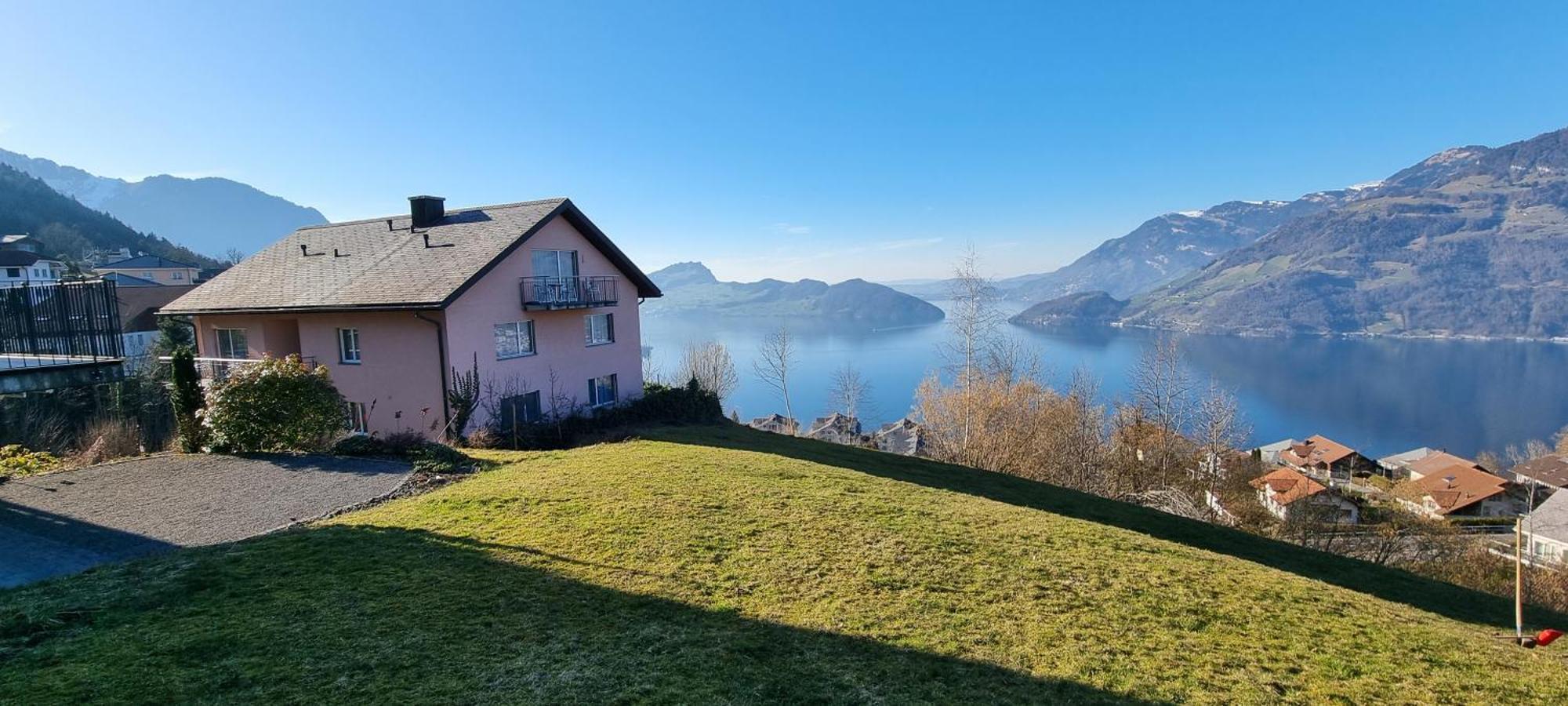 Ferienwohnung Bellarosa Emmetten Exterior foto