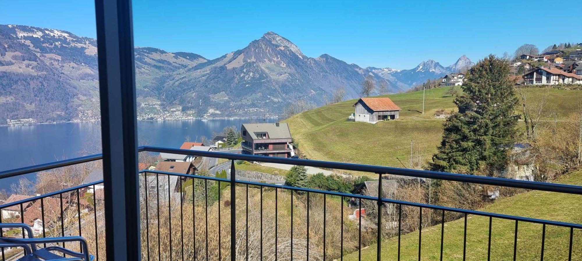 Ferienwohnung Bellarosa Emmetten Exterior foto